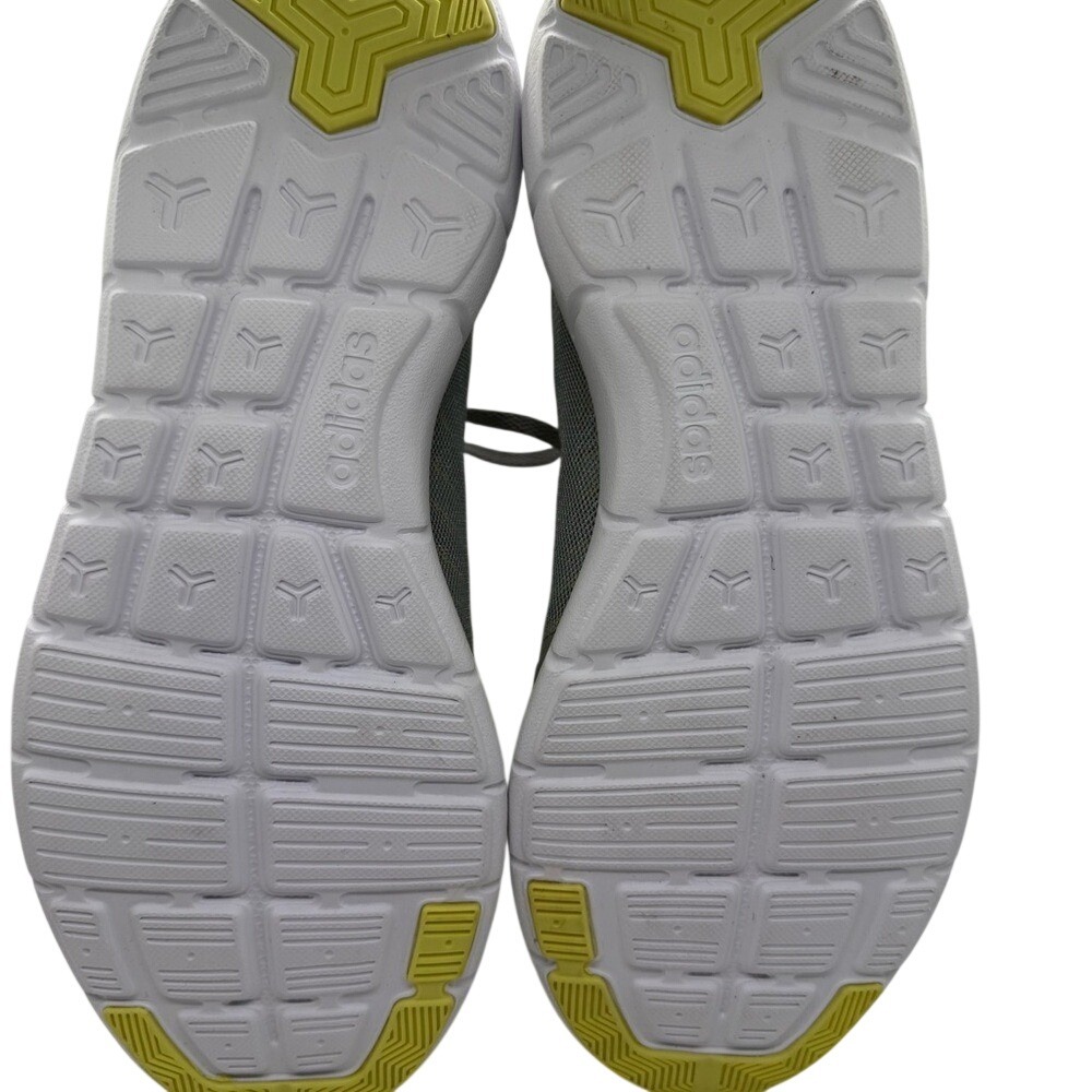 Adidas NEO Label Grey Yellow Mesh Athletic Sneakers Womens 9.5 F98826 - Picture 5 of 6